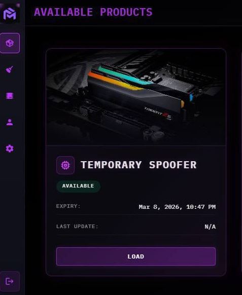 UBGG Temp Spoofer все игры с античитами: EAC/BE/ACE/RICOCHET
