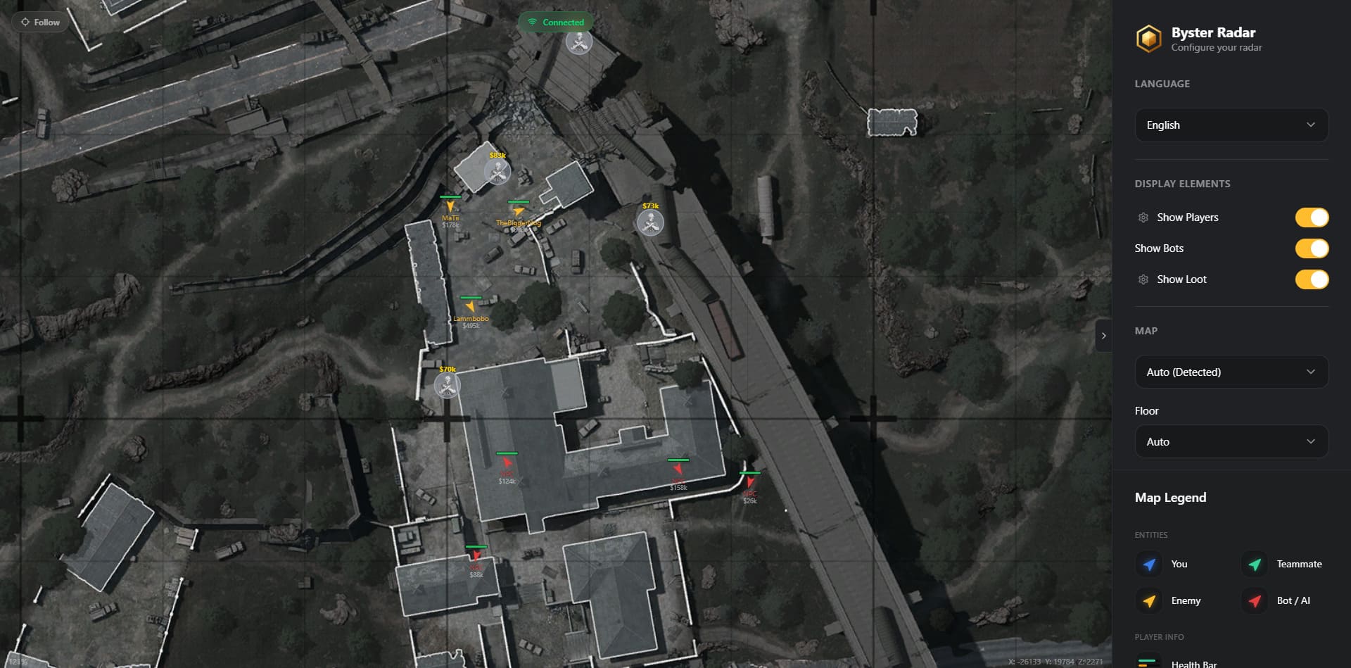 Byster WEB Radar