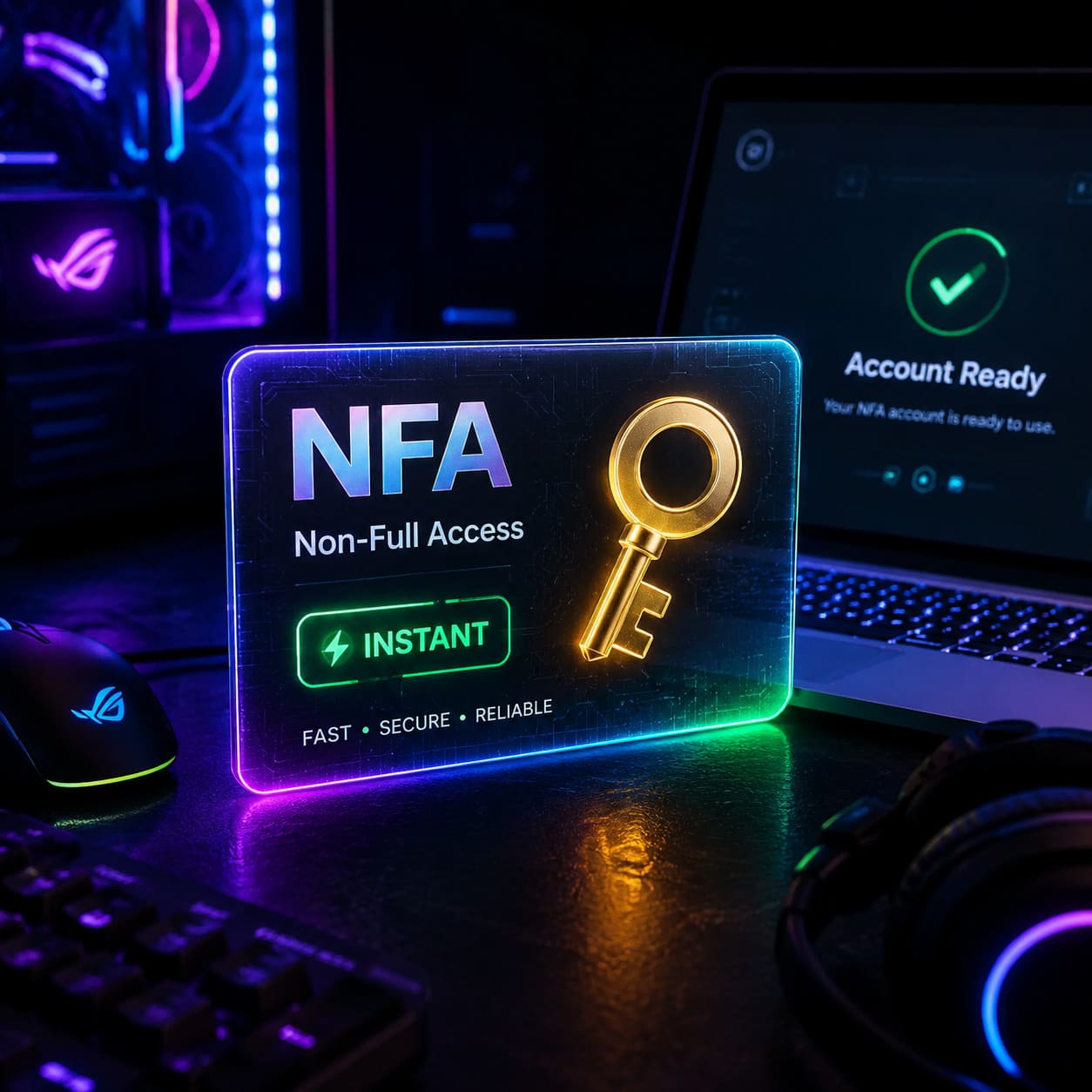 NFA аккаунты с авто выдачей